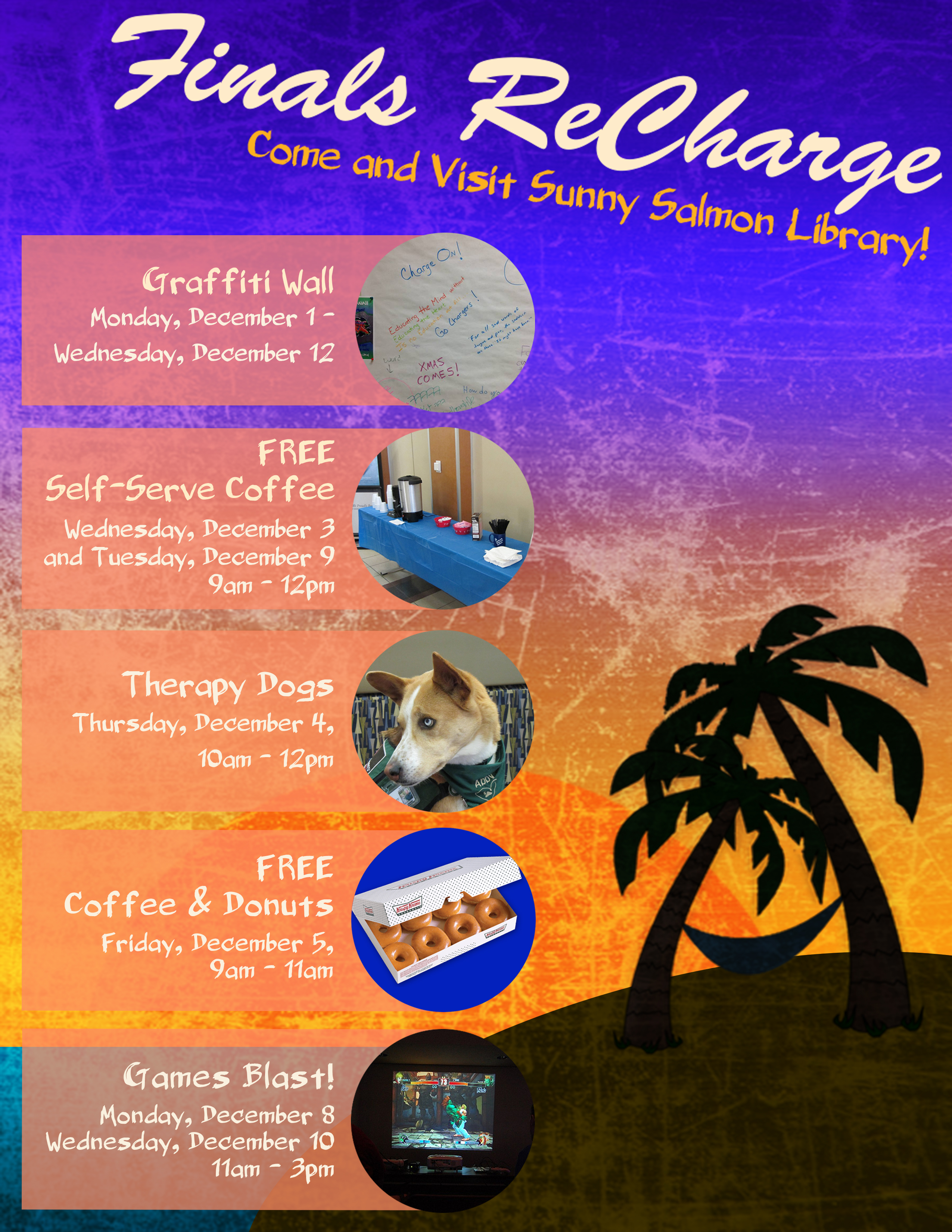 Finals ReCharge Fall Flyer